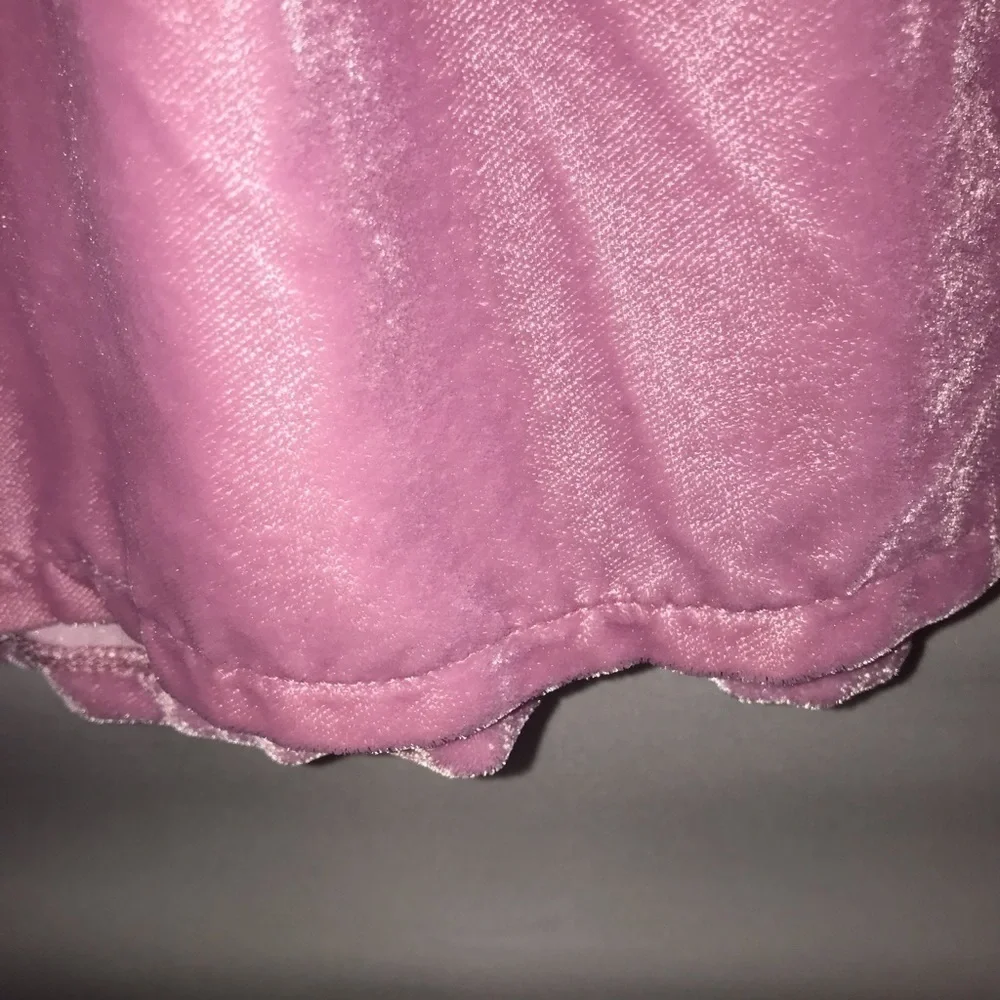 Crewcuts Grey & Pink Velvet Dress - Picture 3 of 16
